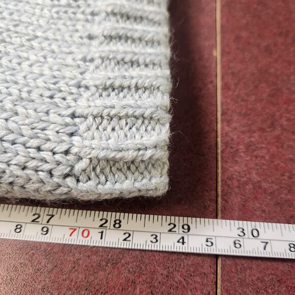 Vtg Bobbie Brooks Hand Knit Embroidered Sweater Womens Medium Cottagecore Floral - Picture 14 of 16